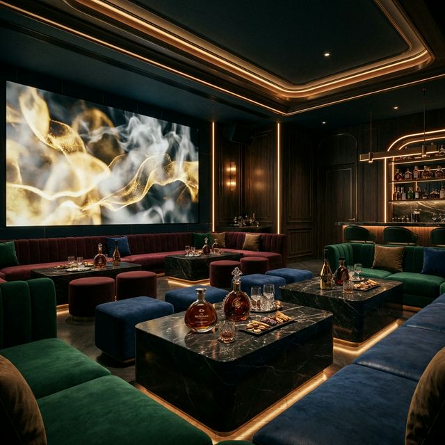 경리단길 텐프로 프리미엄 VVIP 라운지 실제 시설